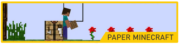 Paper Minecraft